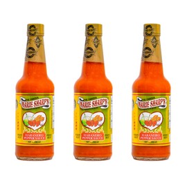 Marie Sharp’s Fiery Hot Habanero Pepper Sauce, 10 oz – Extra Hot Belizean Hot Sauce with Intense Heat & Flavor – All-Natural, Gluten-Free (Pack of 3)