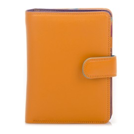 mywalit Large Snap Leather Wallet | 10 Card Slots | ID Window & Note Section | Coin Pockets & Pen | Copacabana | Stylish & Compact Accessory for Men & Women | Perfect for Everyday Use