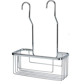 Keenware KSC-001 Rectangle Shower Caddy, Chrome, 385x280x120mm (HxWxD)