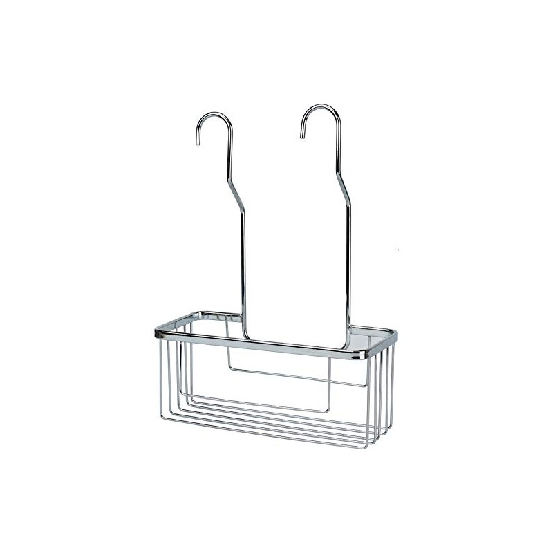Keenware KSC-001 Rectangle Shower Caddy, Chrome, 385x280x120mm (HxWxD)
