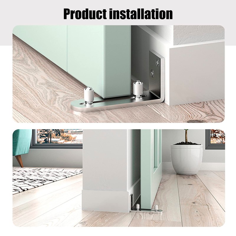 Barn Door Floor Guide Stainless Steel Sliding Door Guides Floor