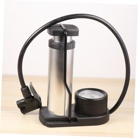 Outanaya Mini Bike Tire Pump Portable Floor Pump High-Pressure Universal Valves for Bike Car Random Color