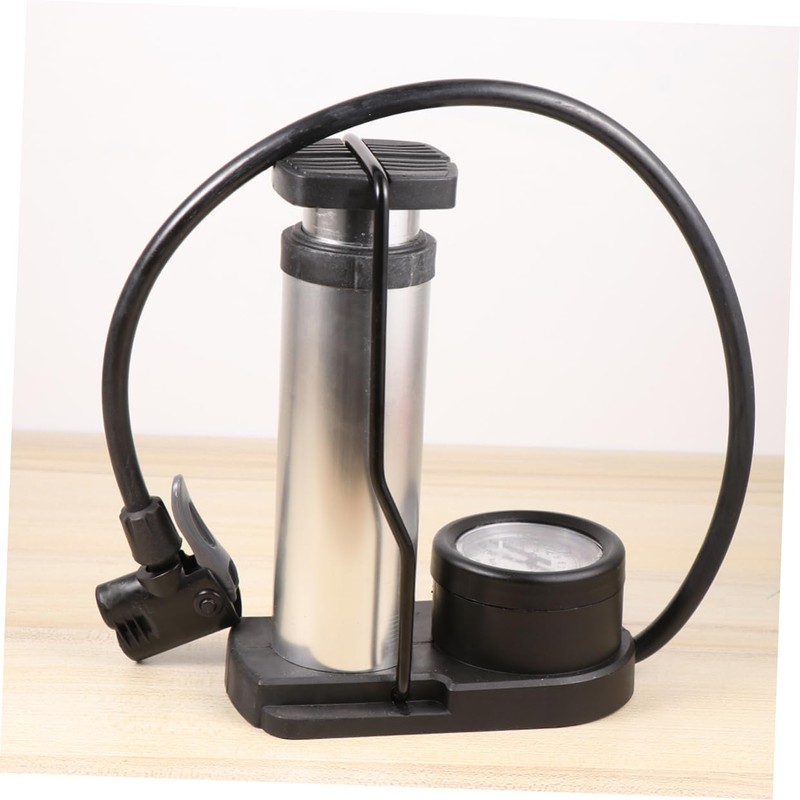 Outanaya Mini Bike Tire Pump Portable Floor Pump High-Pressure Universal