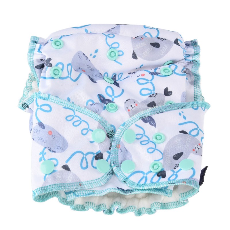 Newborn All in One Diaper Breathable Natural One Size Baby