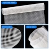 AOEVUIR Plastic Canvas Sheets Plastic Cross Stitch Mesh Fabric Canvas