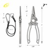 danco Titanium Dual Cutter 7" Fishing Plier, Fishing Line and