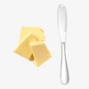 Generic Butter Knife Set of 3-Piece Size, Silver Butter Spreader,