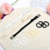 YYCLIPY 9 Pcs Bra Strap Clips,Racer Back Bra Clip,Elastic Bra