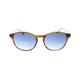 HIS HS393-002 Sunglasses, Brown Pattern