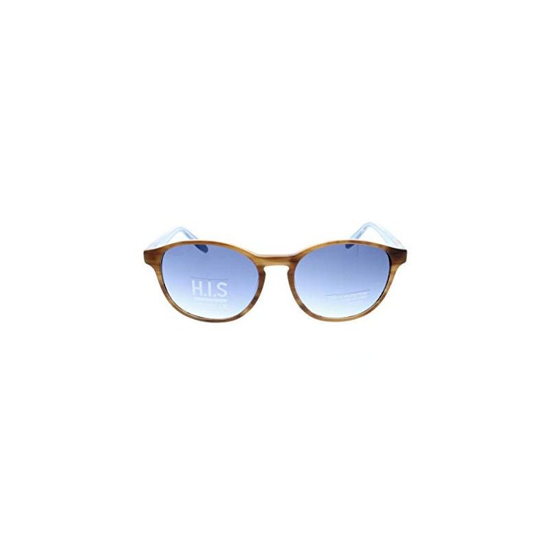 HIS HS393-002 Sunglasses, Brown Pattern