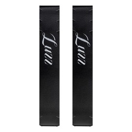 LUZZ Pickleball Paddle Edge Guard Tape,Durable Paddle Edge Protection Tape for Racket Edge,Pre-Cut,No-Wrinkle Fit for Standard Paddles Black