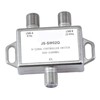 Satellite Switch, 0/22KHz, Compact Zinc Alloy TV Switch, Stable, Professional