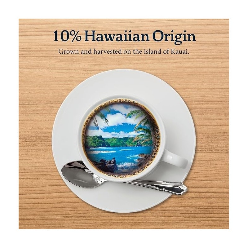 Kauai Coffee Island Sunrise Mild Roast - Compatible with Keurig