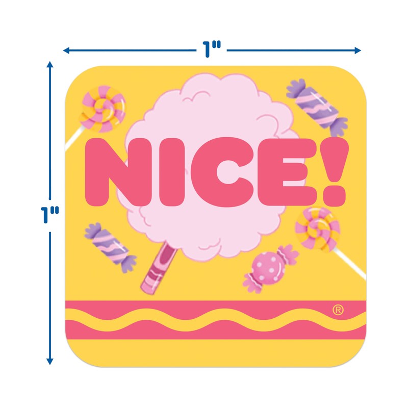 Eureka Crayola Colors of Kindness Stickers for Kids and Teachers,