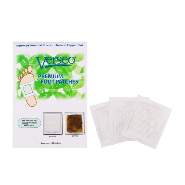Verseo Overnight Cleansing Foot Pads, Tourmaline Pads to Clean and Energize Your Body (90)