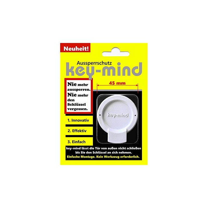 key-mind, Acrylonitrile Butadiene Styrene Lockout Guard, Novelty Gift Idea