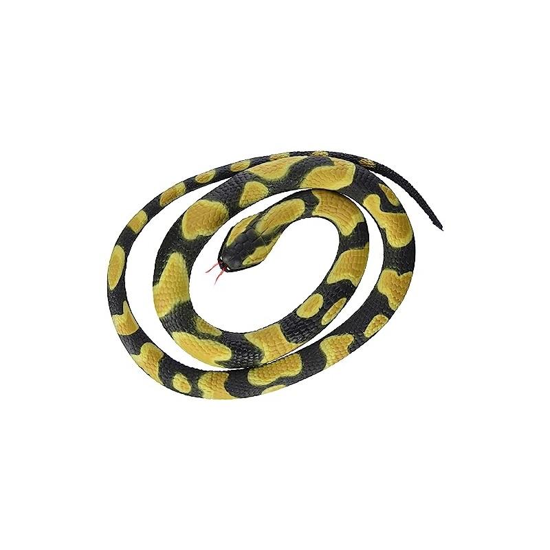 Wild Republic 20775 Rubber Snake Small Ball Python 117 cm,