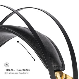 Meze 99Classics PUレザー ヘッドバンド M99C-HBB