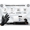 NIMEDA Nitrile Gloves M Black Pack of 100 Disposable Gloves