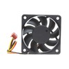 axGear Fan 60x60x10mm 6x6x1cm Mini Small Fan 3Pin Power 5V