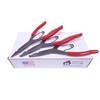 Wilde Lock Ring Plier Set 3pc Straight Right Angle and
