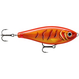Rapala Unisex Adult X-Rap Haku Fishing Lure Fishing Accessories with Robust ABS Body Freshwater Spinning Bait Variable Running Depth Fishing Lure 14 cm, 74 g Made in Estonia Live Perch, Standard