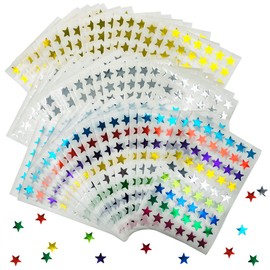 3240 PCS Star Stickers, SourceTon 0.5" Colorful Reward Stickers for School Reward, Home and Office DIY Decoration (9 Color, 0.5 Inch)