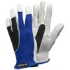 Ejendals Tegera 12 Leather Gloves, Size 11, Blue/White/Black, 12-11