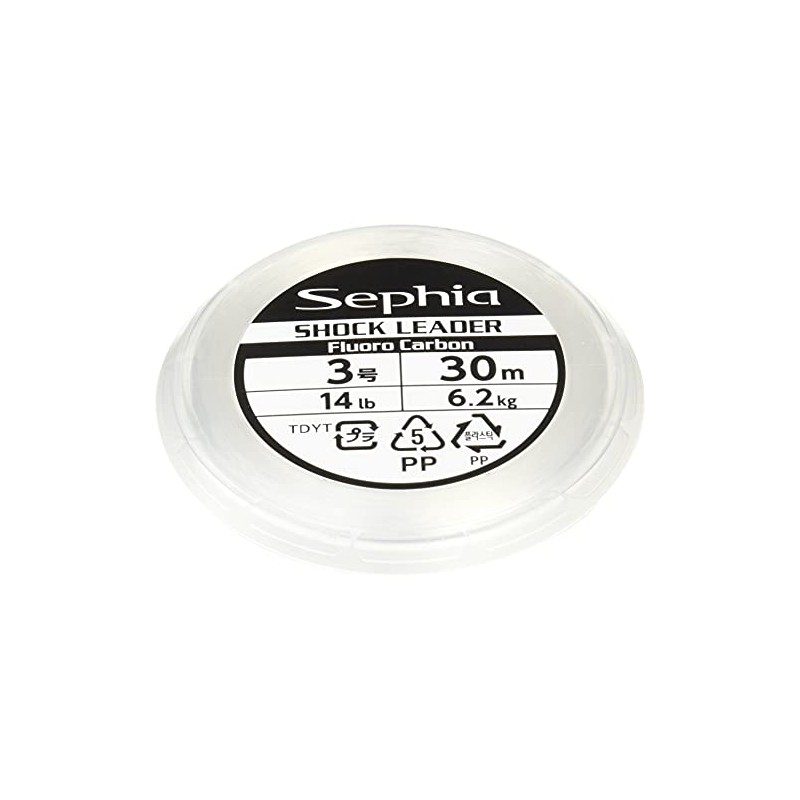 Shimano LB-E21S Harris Squigging Sephia Fluoro Leader 98.4 ft (30