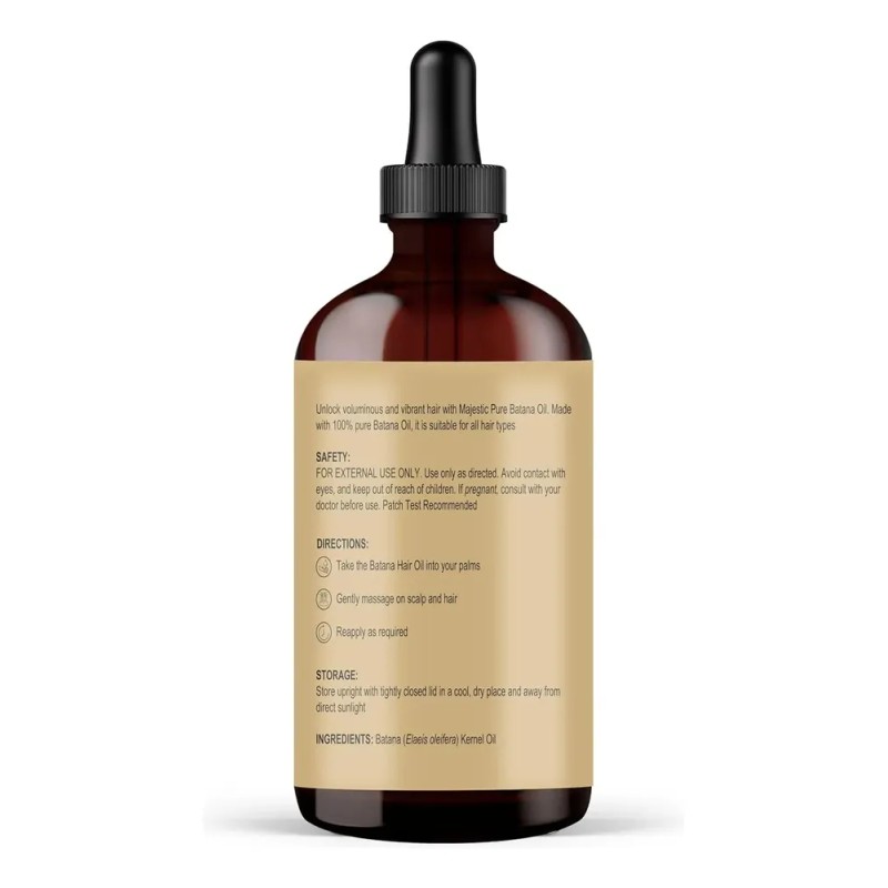 Majestic Aceite Puro De Batana Para La Nutrición Del Cabello