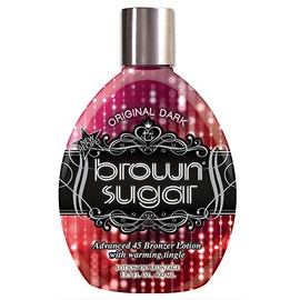 2011 Tan Incorporated - Brown Sugar ORIGINAL DARK Advanced 45 Bronzer with Warming Tingle Tanning Lotion 13.5...