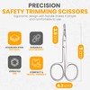 Scissors Small Curved Cuticle Sharp Multipurpose Beauty & Grooming Shears