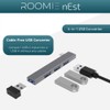 ROOMIE Nest 4-in-1 USB Hub 4-Port Splitter & Extender with