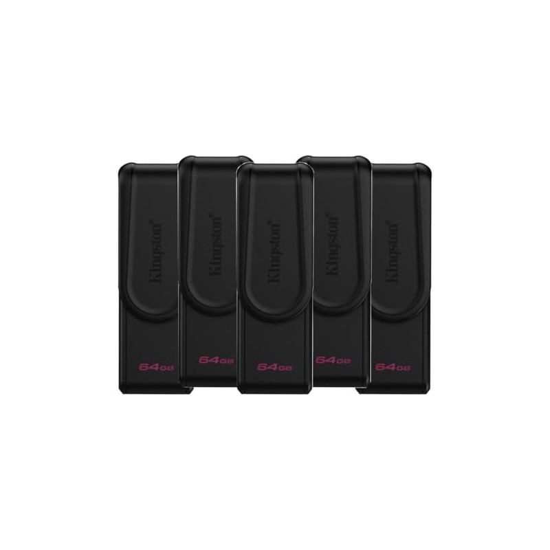 PSA COMPUTO Y PAPELERIA Kit de 5 Memorias USB DTXS/64GB,