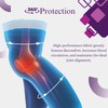 Wonder Care bamboo full leg compression sleeve full knees sleeve
