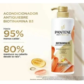 Pack Pantene Anti Caida Biotinamina Shampoo + Acondic