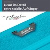 Lashuma Terry Towelling Men's Bath Towel Blue - Aquamarine, Linz