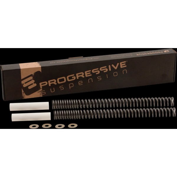 Progressive 41mm Heavy Duty Front Fork Spring Kit 83-17 Harley
