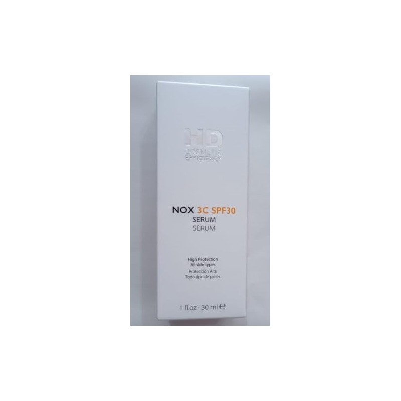NOX 3C SPF 30 Suero vitamina C iluminador+antiedad+antioxidante 30ml HD