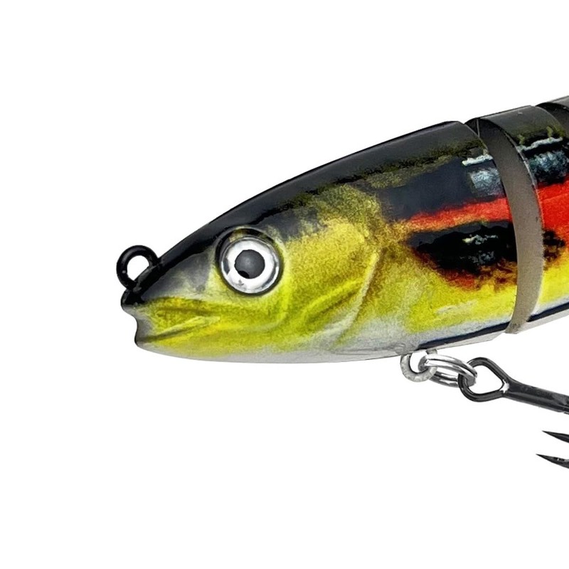 FOLANDO Multi Jointed Pike Fishing Lures, 135.CM/18G 3D artificial lure