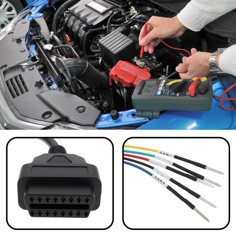 The Lord of the Tools 2 Stücke OBD2 16 Pin