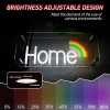 uponray Desk Display Home Rainbow Led Sign Lights USB Power