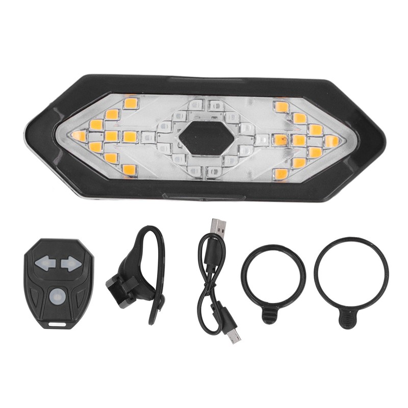Smart Remote Control Turn Signal USB Charging Waterproof Bike Remote