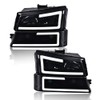 G-PLUS LED DRL Headlights, Compatible with 2003 2004 2005 2006