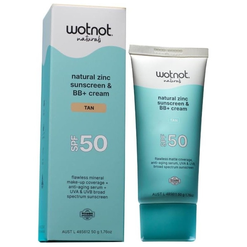 Wotnot Sunscreen & Bb+ Cream Spf50 Tan 50g