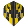 US Darts 3 Sets (9 Flights) Pentathlon Shimmer Yellow 100