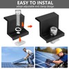 Pack of 8 Solar Panel Brackets, 30 mm Solar Panel