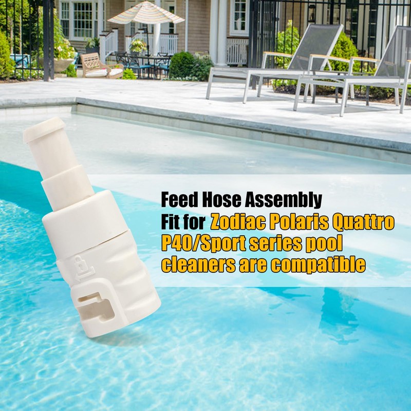 R0838101 Feed Hose Assembly Relacement for Polaris Quattro P40/Sport Connector,