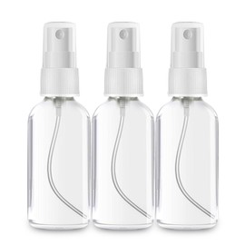 Glass Spray Bottles-Use to Store for Essential Oils, Perfumes,Face Mist, Fragrances, Water - Size 2 Oz (3 Pack) Romeriza