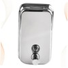 FELTECHELECTR Stainless Steel Lotion Pump Wall-Mounted Soap Dispenser Refillable Liquid